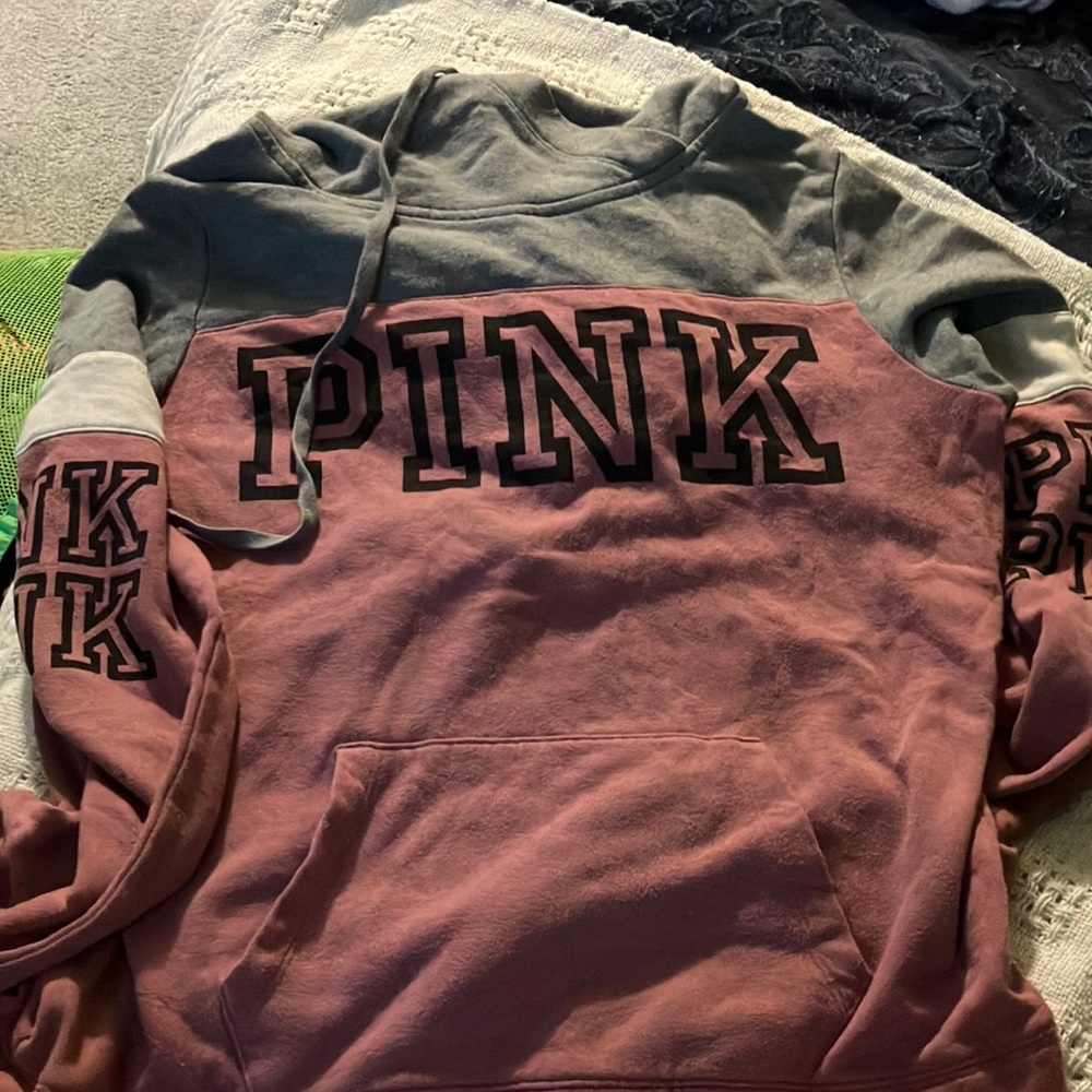 Pink hoodie